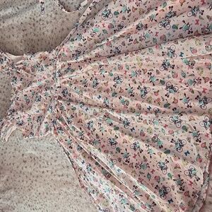 Disney The Dress Shop Minnie Flower And Garden Dress Size Small.